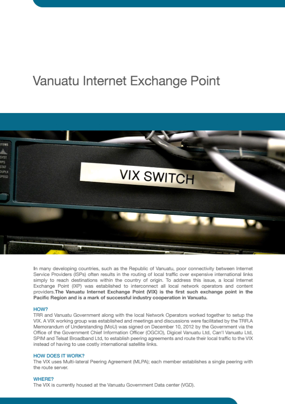 Vanuatu Internet Exchange Point